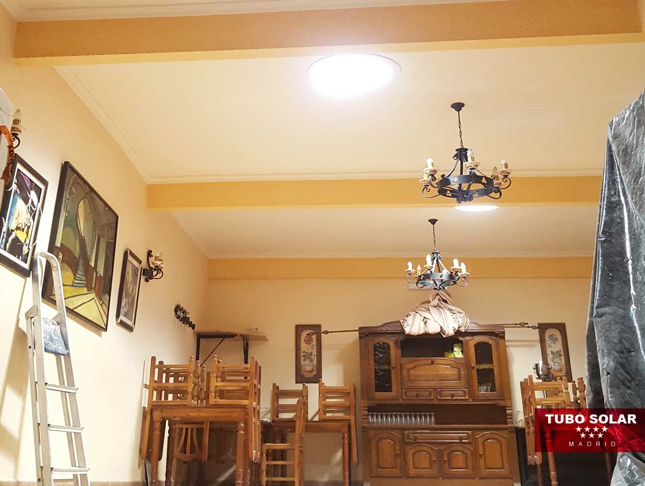 Luz natural salón comedor