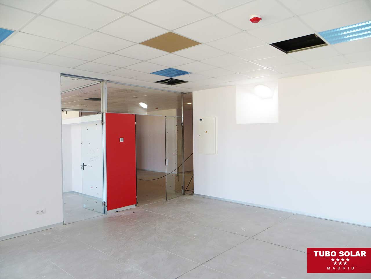 Tubo luz natural recepción